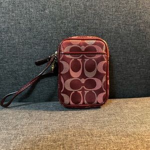 Coach camera bag/case